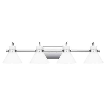 Quoizel Regency 4-Light Polished Chrome Vanity Light RGN8635C
